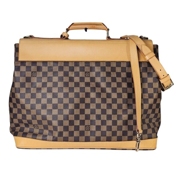 LOUIS VUITTON Damier Ebene Centenaire West End GM Travel Bag Tote Shoulder LV - Picture 3 of 16